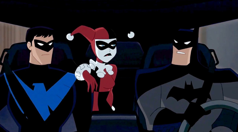 Nightwing, Harley Quinn, Batman