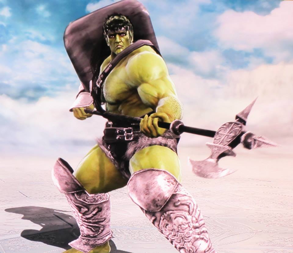 Création Soul Calibur V : Hulk (World War Hulk)