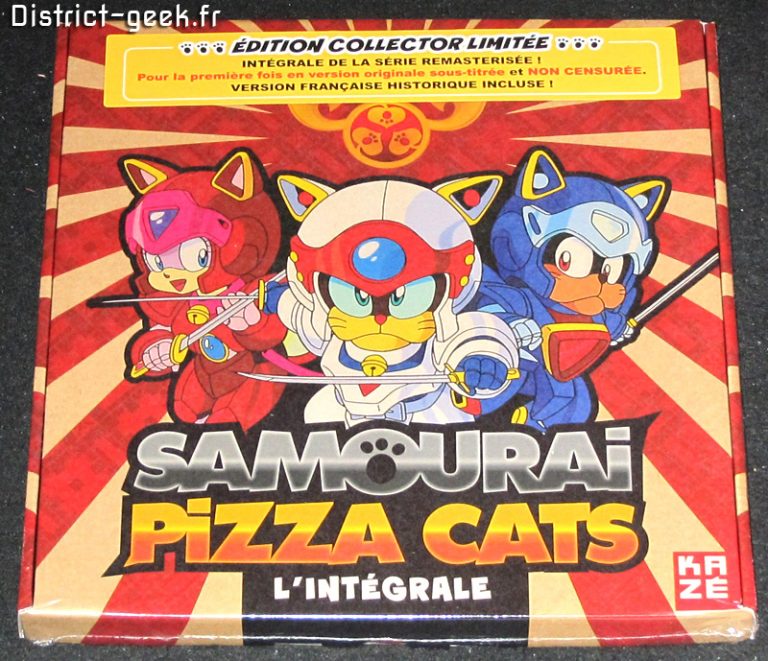 Unboxing Samouraï Pizza Cats Intégrale Edition Limitée Collector