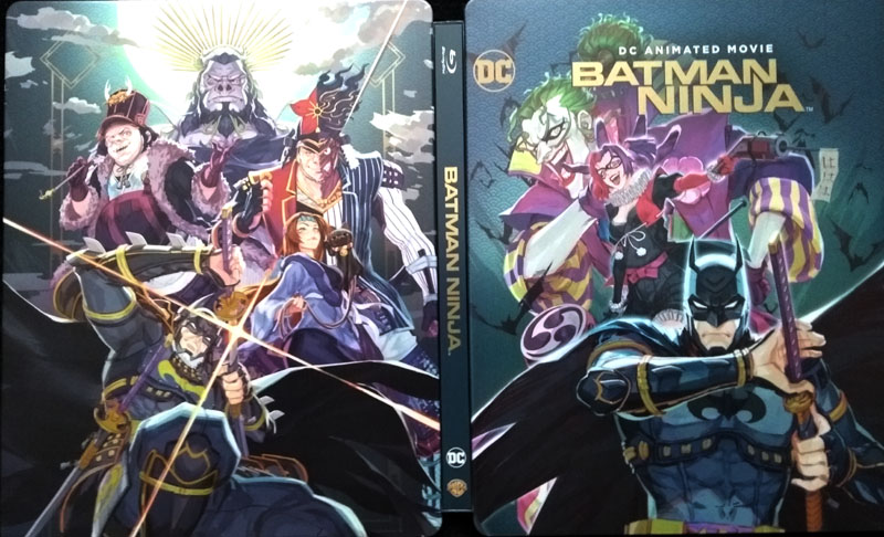 Batman Ninja, steelbook Blu Ray