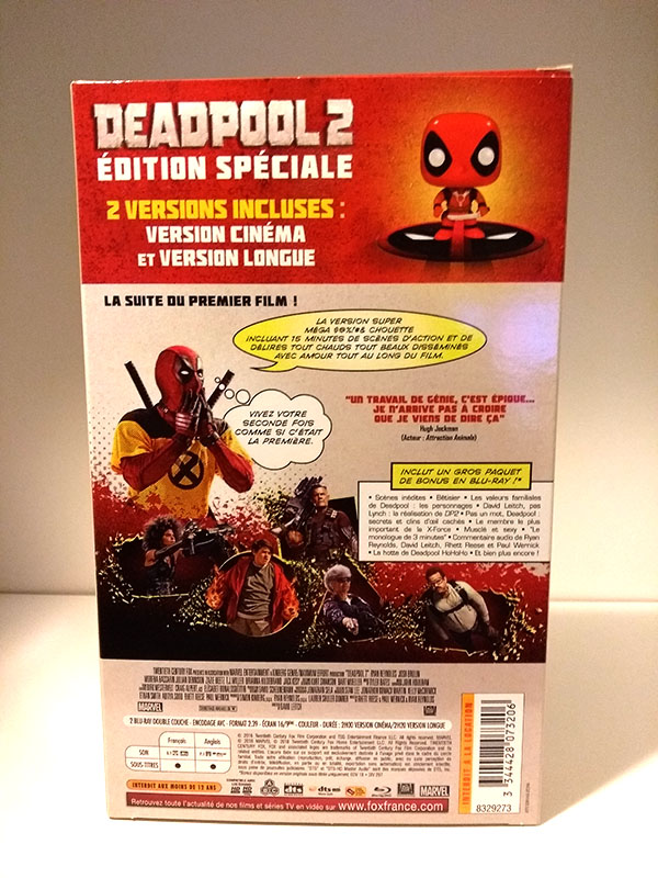 Deadpool 2 - Edition spéciale Espace Culturel Leclerc
