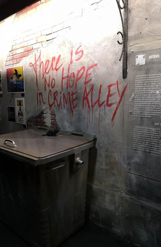 Rue de la scène de crime