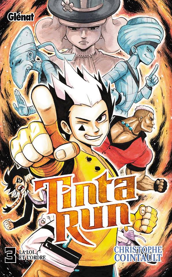 Couverture tome 3 Tinta Run par Christophe Cointault