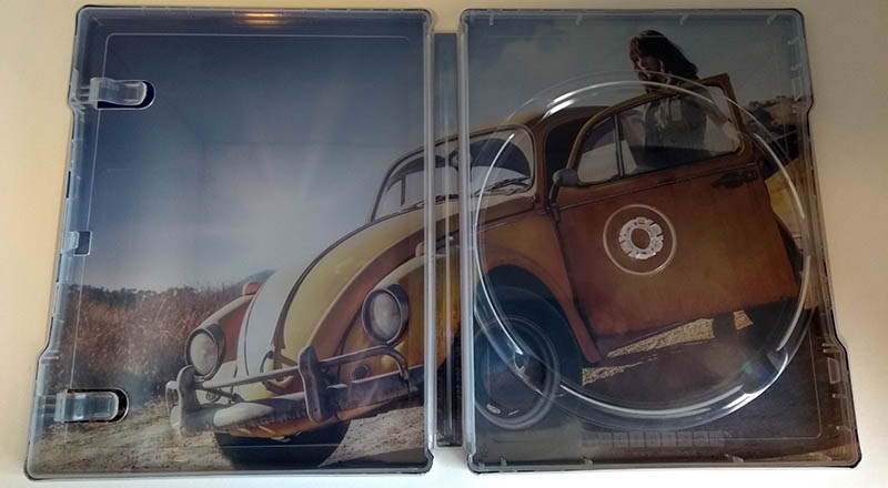 Bumblebee - steelbook Fnac - artwork intérieur