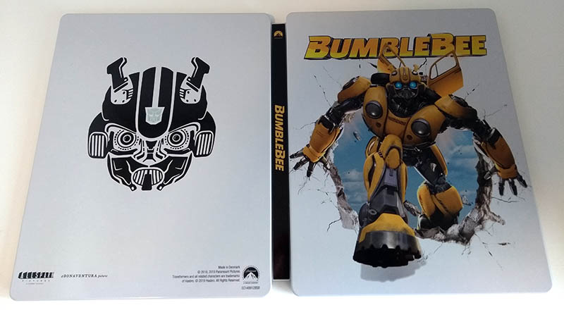 Bumblebee - steelbook Fnac - ouvert