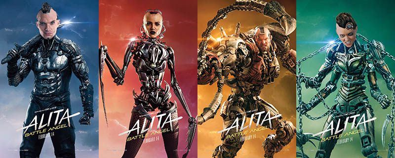 Alita : Battle Angel, cyborgs