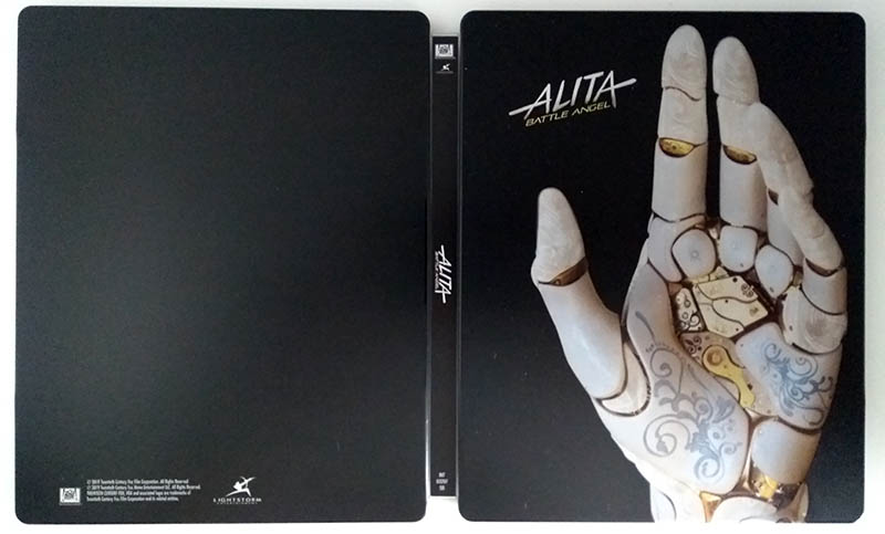 Visuel Alita Battle Angel steelbook