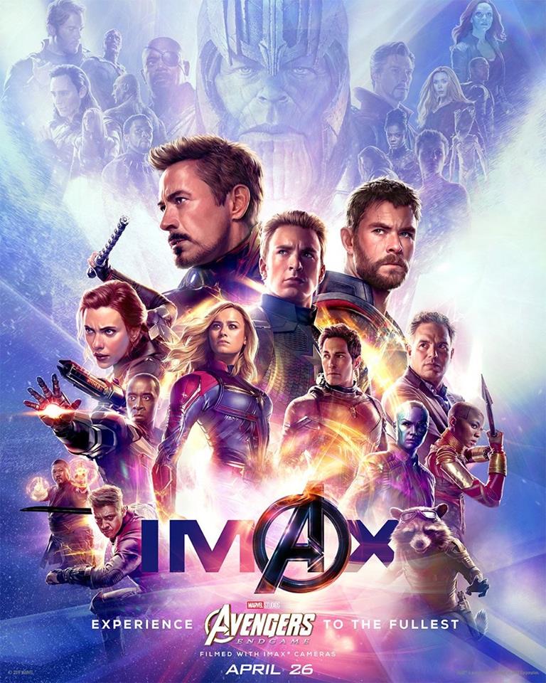 Avengers : Endgame, Affiche Imax