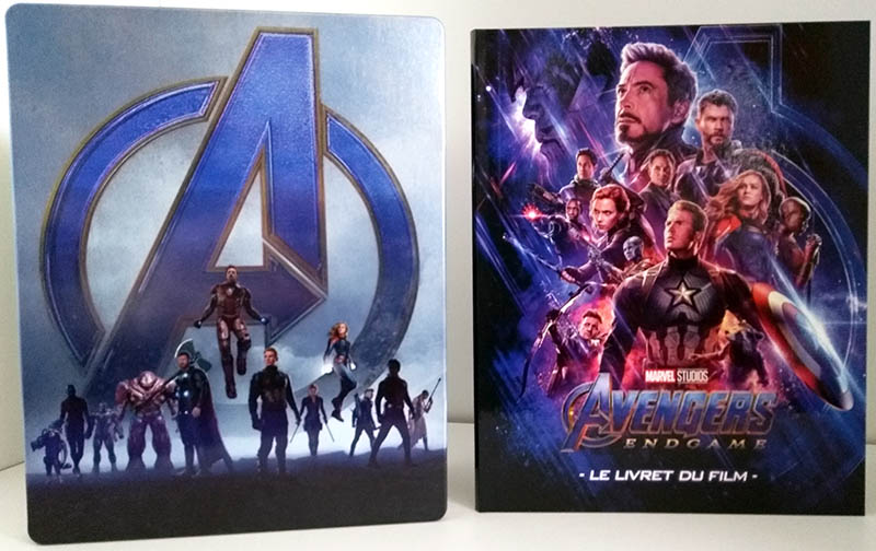 Avengers Endgame - steelbook + livret