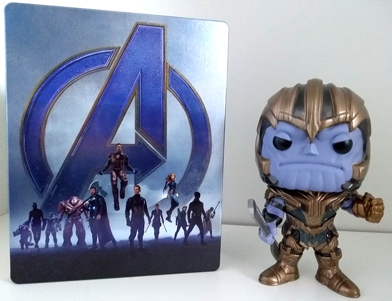 Avengers Endgame - steelbook + Pop Thanos