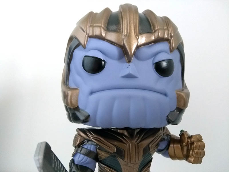 Avengers Endgame - Pop Thanos gros plan visage