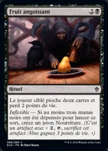 Carte Magic Trône d'Eldraine - Fruit angoissant