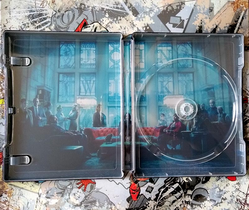 Visuel intérieur steelbook John Wick - Chapitre 3 - Parabellum