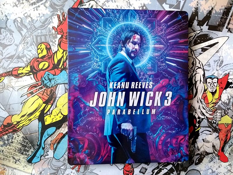 Visuel recto steelbook John Wick - Chapitre 3 - Parabellum