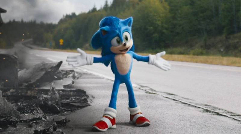 Sonic dans Sonic, le film