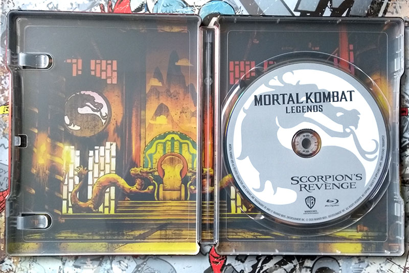 Visuel Steelbook - Mortal Kombat - Legends - Scorpion's Revenge
