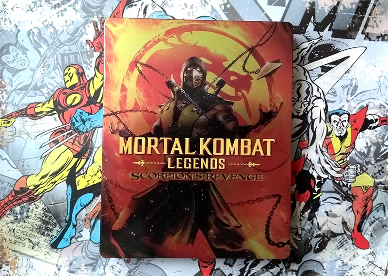 Visuel Steelbook recto - Mortal Kombat - Legends - Scorpion's Revenge