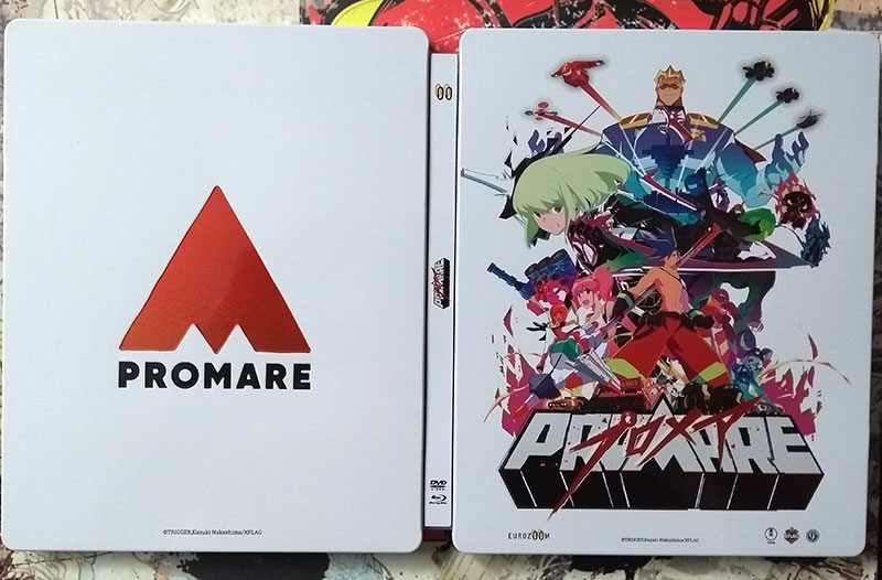 Steelbook Promare - recto / verso