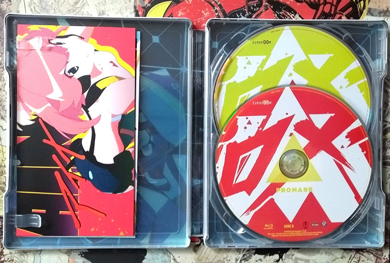 Steelbook Promare - ouvert