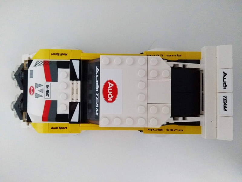 LEGO Speed Champions 76897 1985 Audi Sport quattro S1