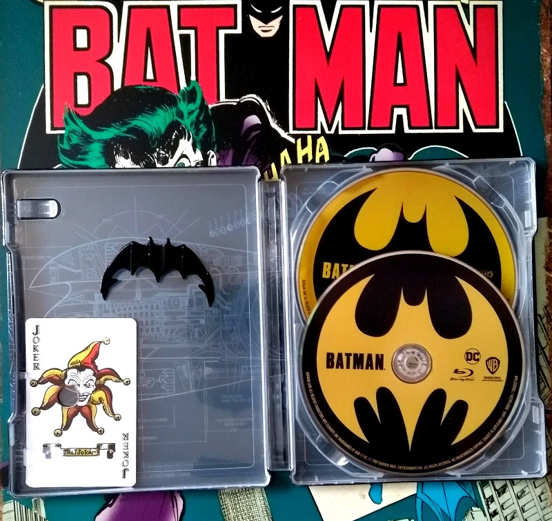 Steelbook Batman 1989 Titans of Cult avec disques et goodies