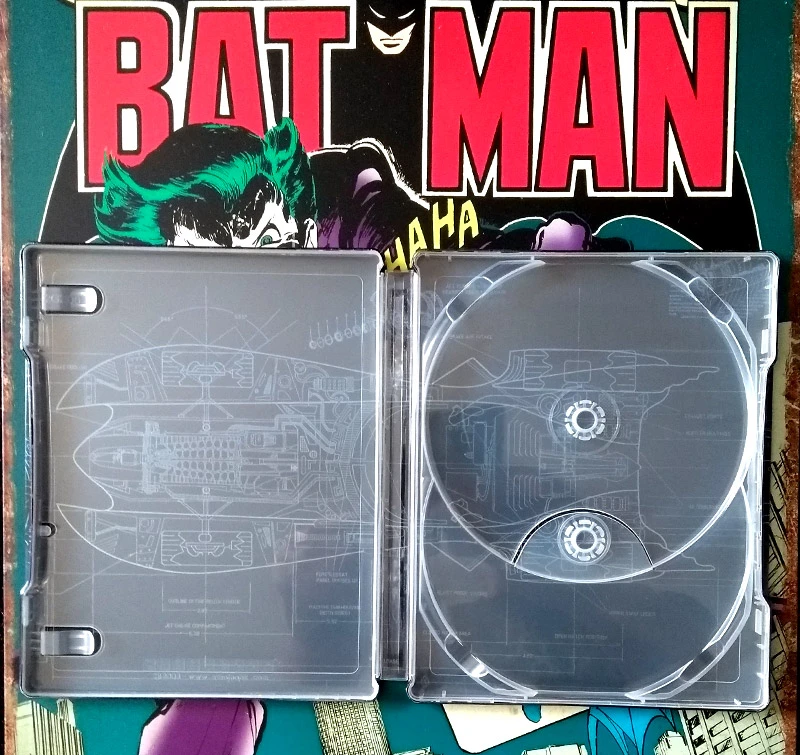 Visuel intérieur du Steelbook Batman 1989 Titans of Cult