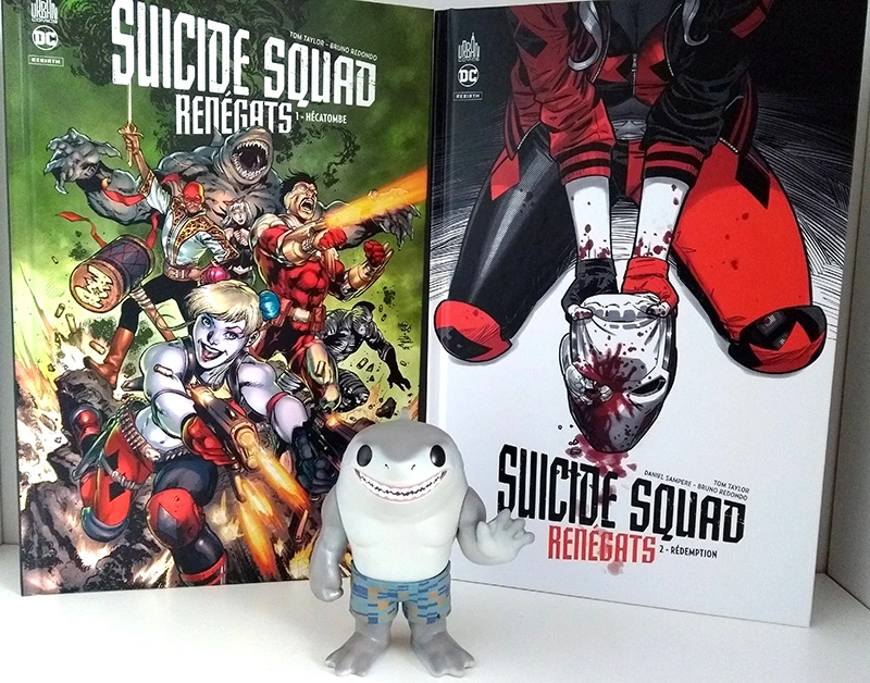 King Shark Pop! + Suicide Squad Renégats tomes 1 et 2