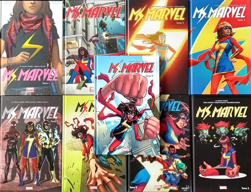 Les comics MS. Marvel