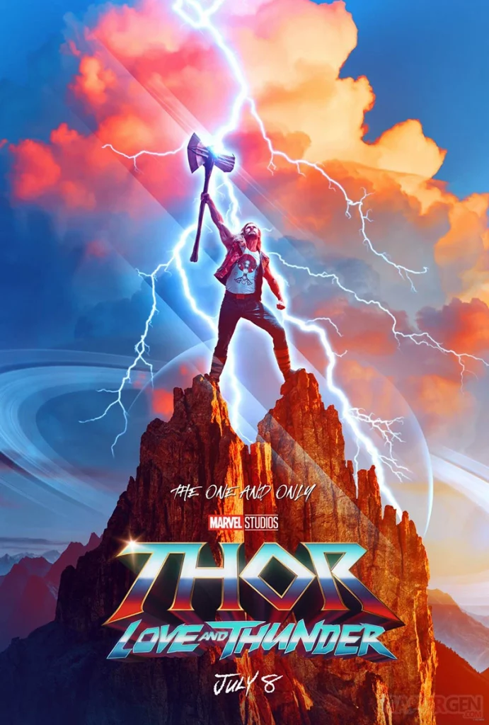 Poster officiel Thor: Love and Thunder