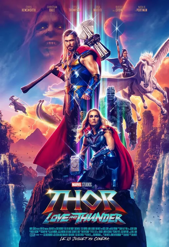 Poster officiel 2 - Thor: Love and Thunder