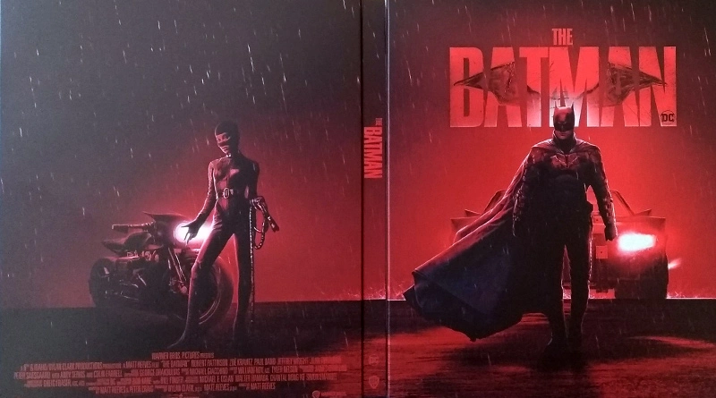 The Batman Steelbook Fnac - recto/verso