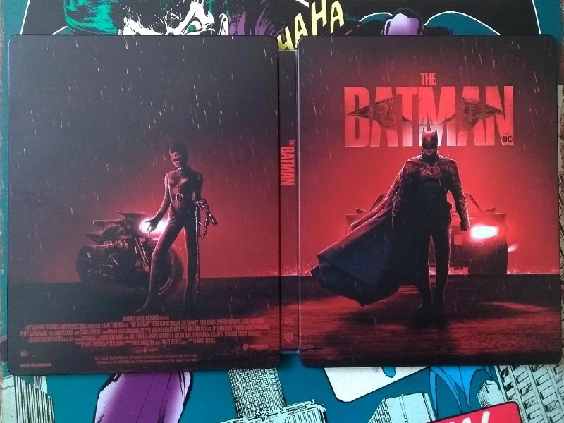 Steelbook The Batman Fnac - recto/verso