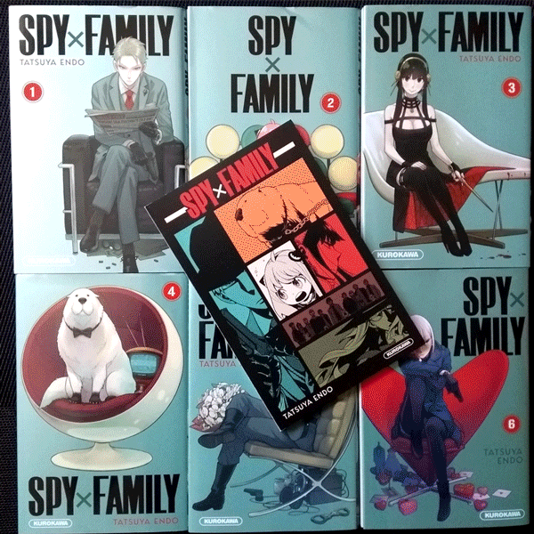 16 ex-libris Spy x Family tome 8 collector