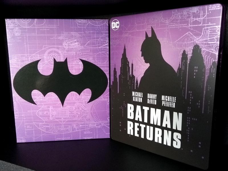 Steelbook Batman Returns + pack de goodies