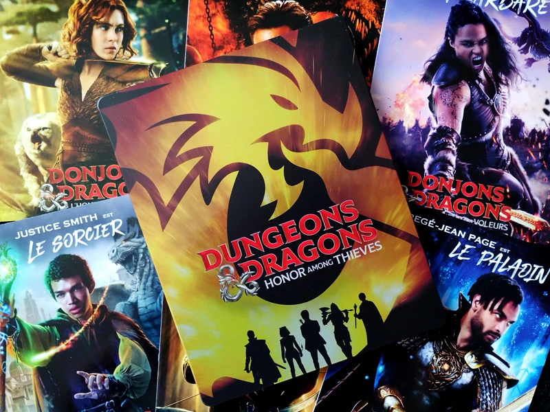 Steelbook recto Donjons & Dragons : l'honneur des voleurs