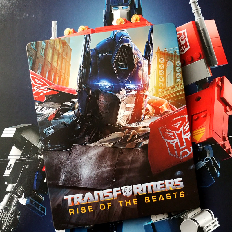 Transformers Rise Of The Beasts, steelbook classique - recto