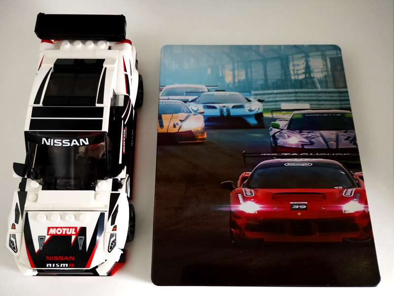 Gran Turismo Steelbook dos + Lego Nissan