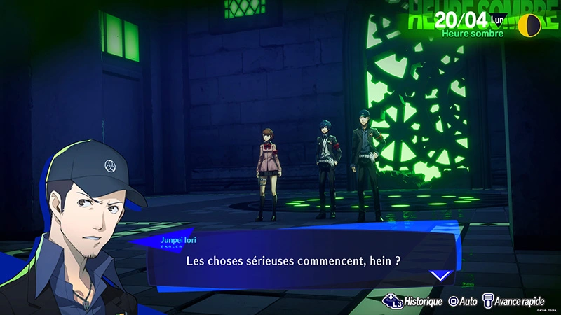Capture ingame Persona 3 Reload