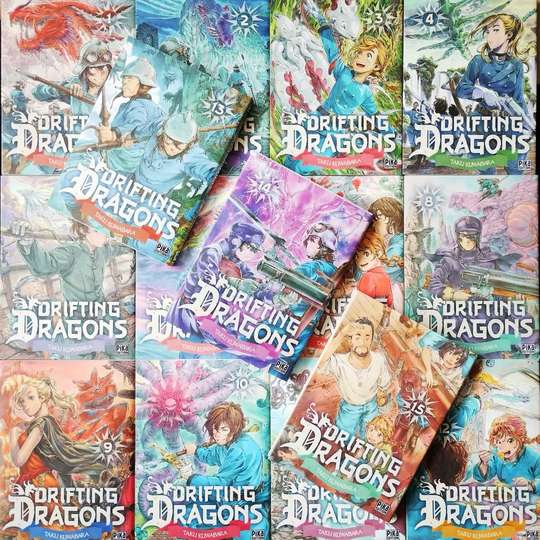 Drifting Dragons, tomes 1 à 15