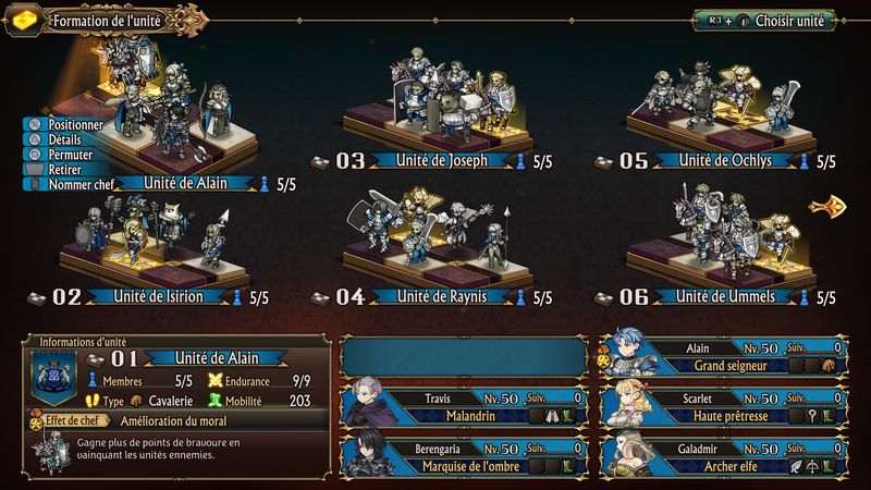 Capture de Unicorn Overlord