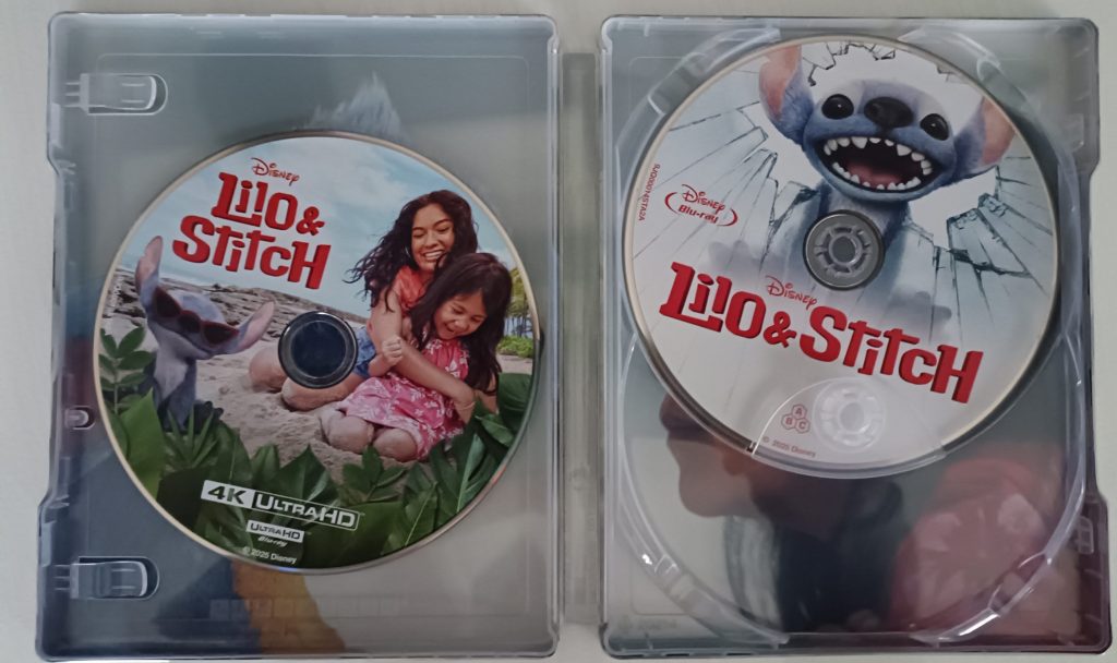 Disques sérigraphiés de Lilo et Stitch
