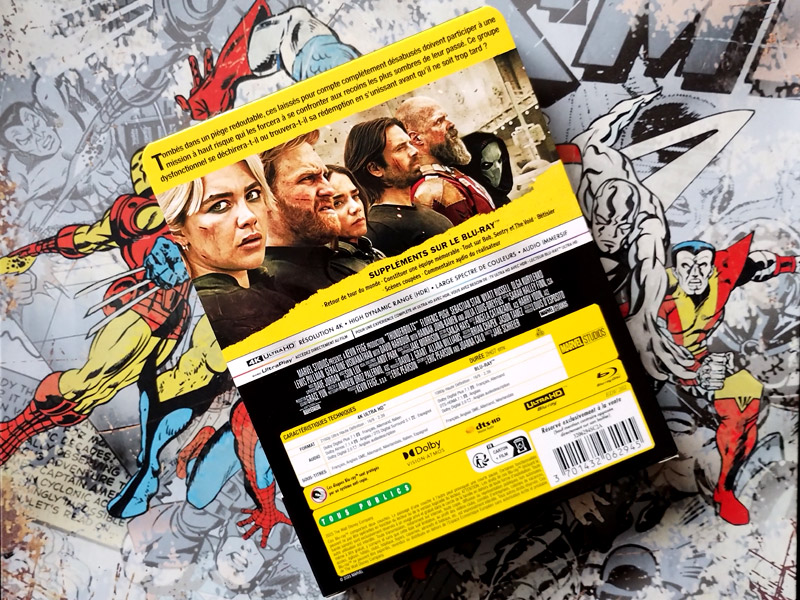 Steelbook The Thunderbolts* - verso
