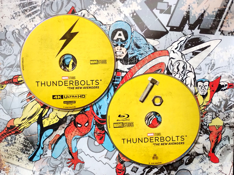Les disques blu ray de The Thunderbolts