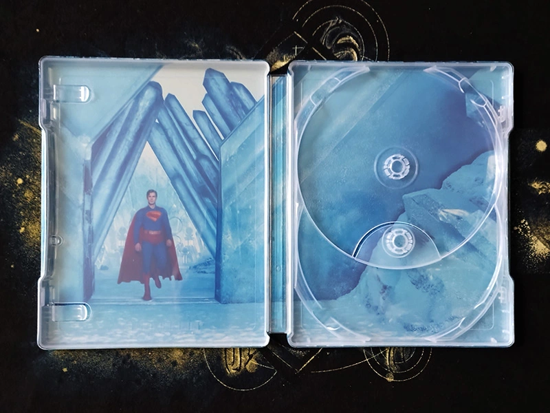 Artwork interne du steelbook Superman