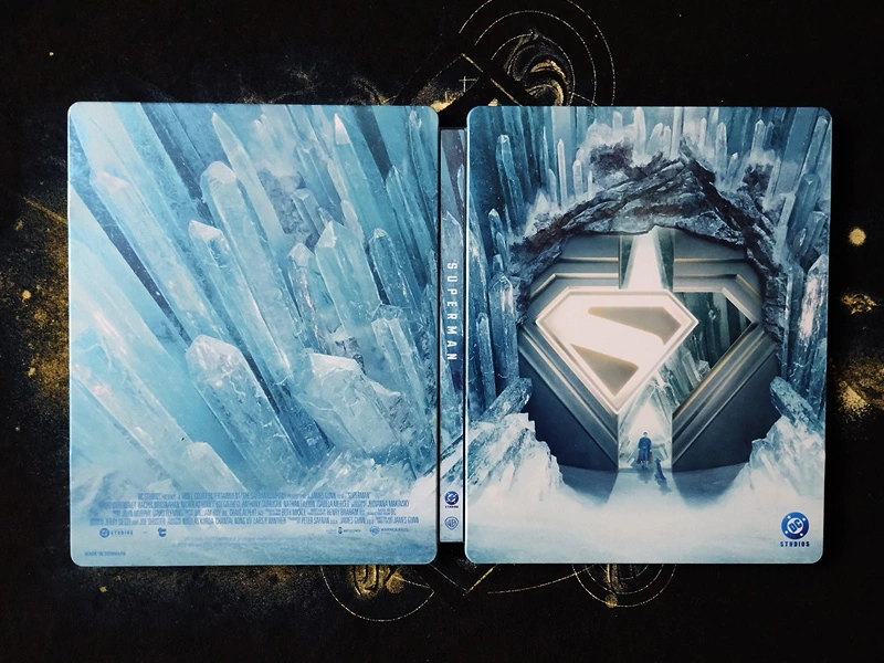 Steelbook Superman (faces avant et arrière)