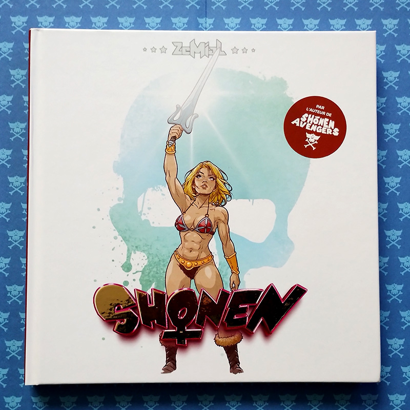 Couverture de l'artbook SHONEN de Zemial