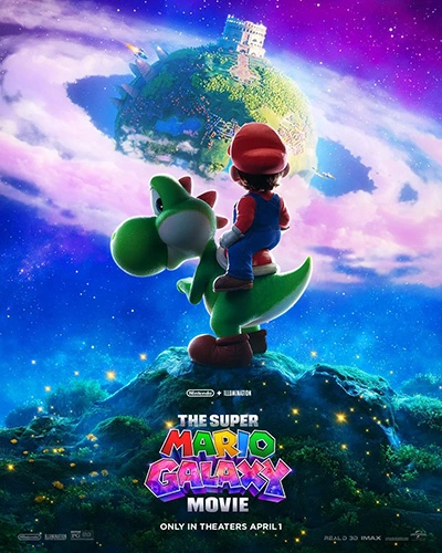 Poster officiel Super Mario Galaxy