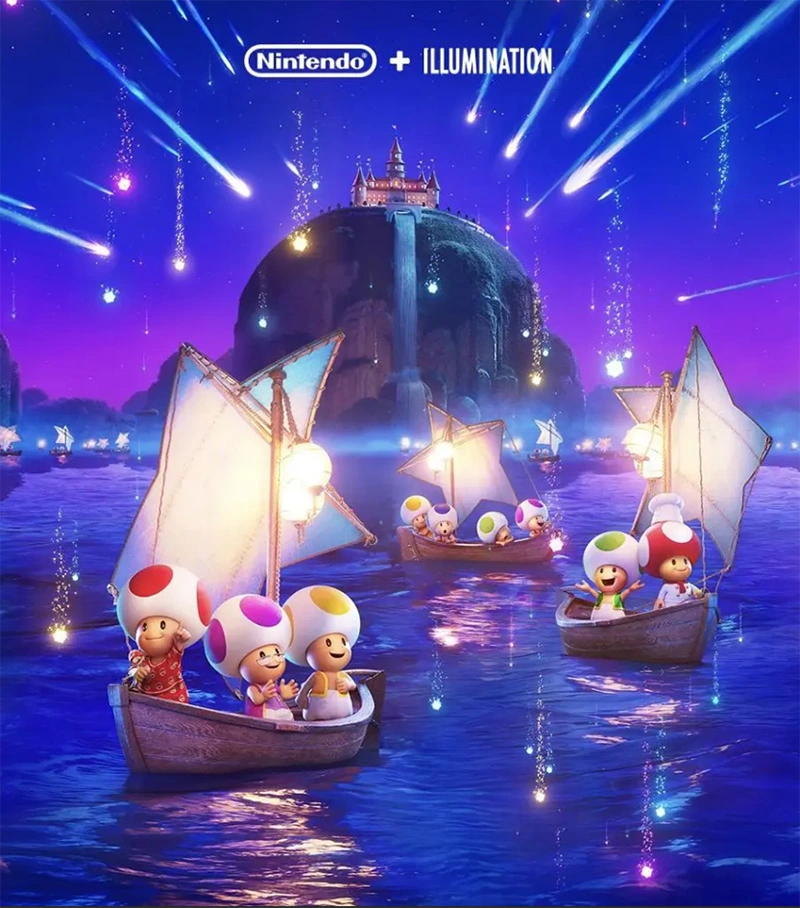 poster teaser Super Mario Galaxy