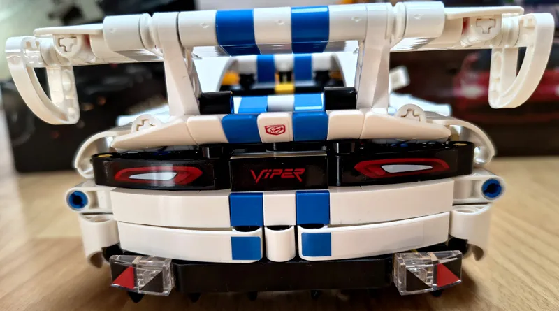 Bandeau Lego Viper - vue arrière