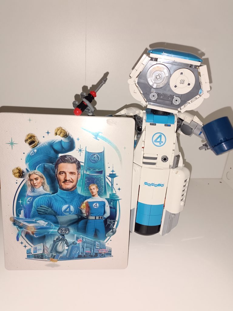 H.E.R.B.I.E. avec le steelbook Les 4 Fantastiques Premiers Pas